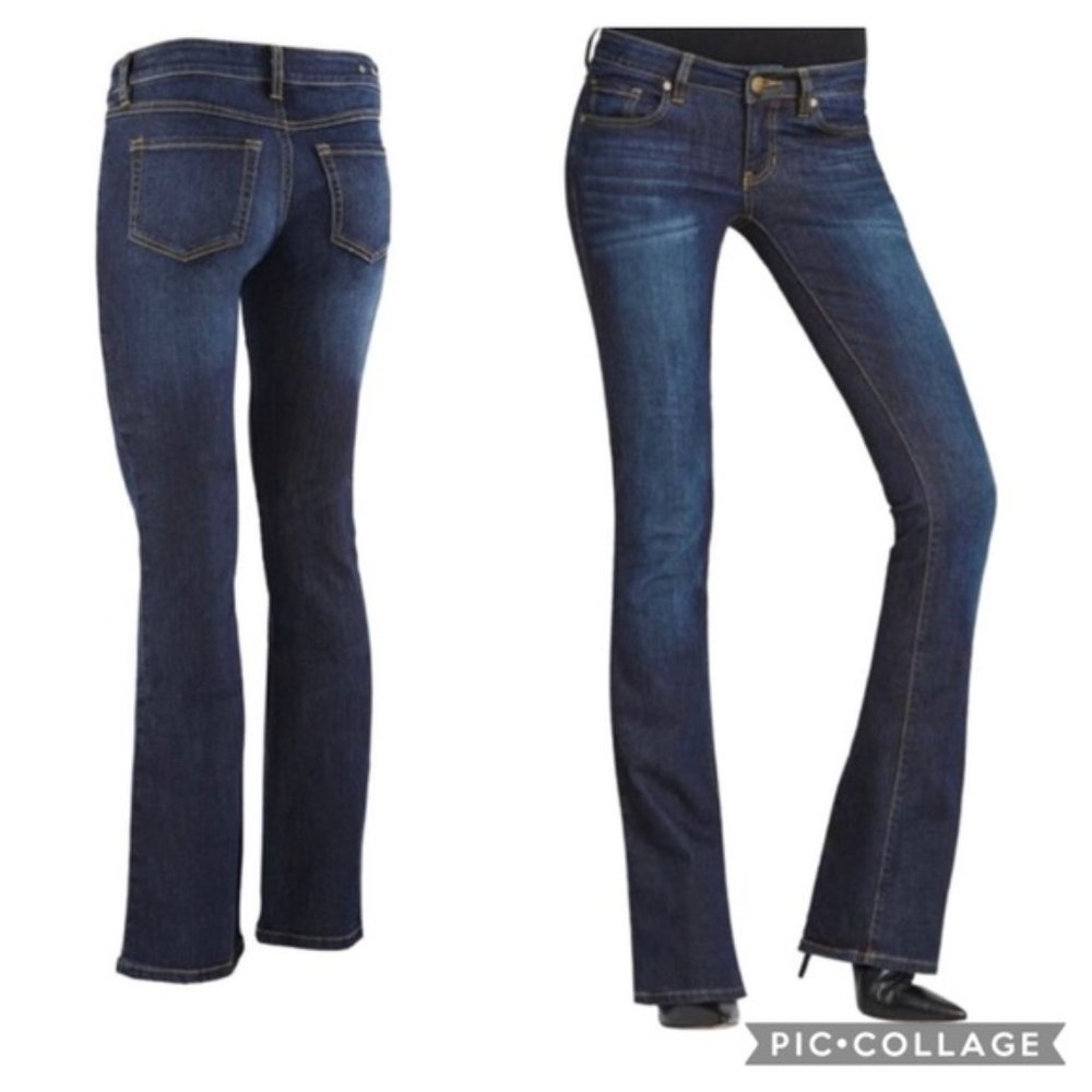 CAbi Galaxy Wash Mid Rise Bootcut Jeans Size0 NWOT